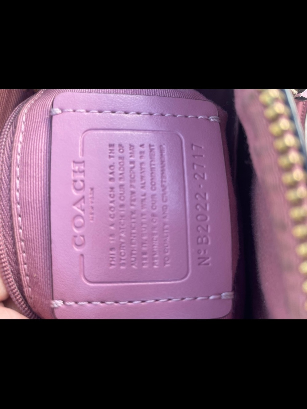 Coach Medium Prairie Pink Floral Signature Rowen - Picture 6 of 8